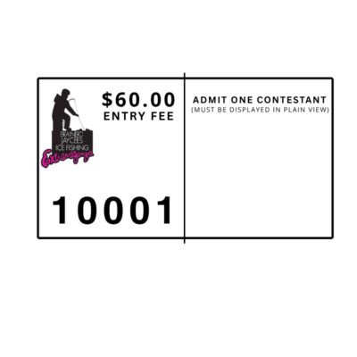 Fishing Contest Ticket